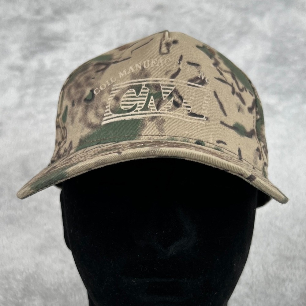 Cobra CMI Coil Manufacturing Camo Snapback OSFM Brown Men Tactical Workwear Hat